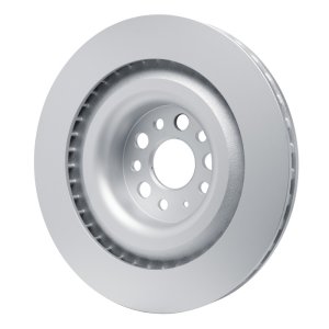 Tesla Model X Brake Rotor (1) - Front - R1 Concepts - Carbon Alloy GeoMET - `21-`24